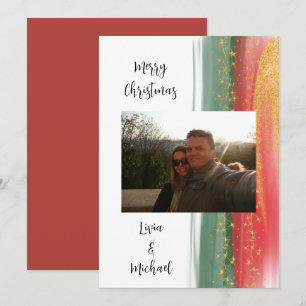 Photo Merry Christmas Card