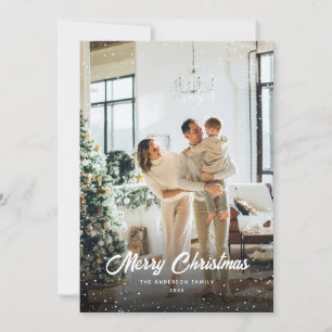 Photo Merry Christmas Holiday Card