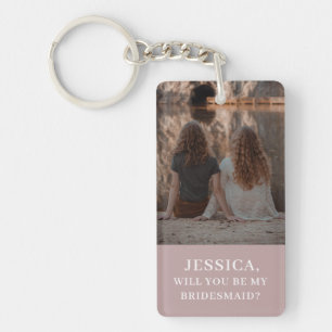 Photo Minimaliste Dusty Pink Bridesmaid Propositio