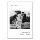 Photo minimaliste moderne | Carte de numéro de tab