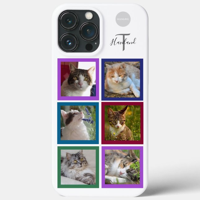 Photo Monogram Cell Phone Case HAMbyWG  (Back)