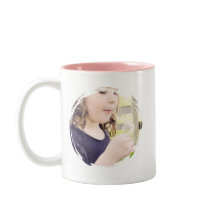 Photo Mug - Pink Personalized