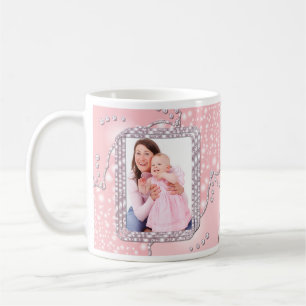 Photo Mug Sublimation Pink Mug Wrap