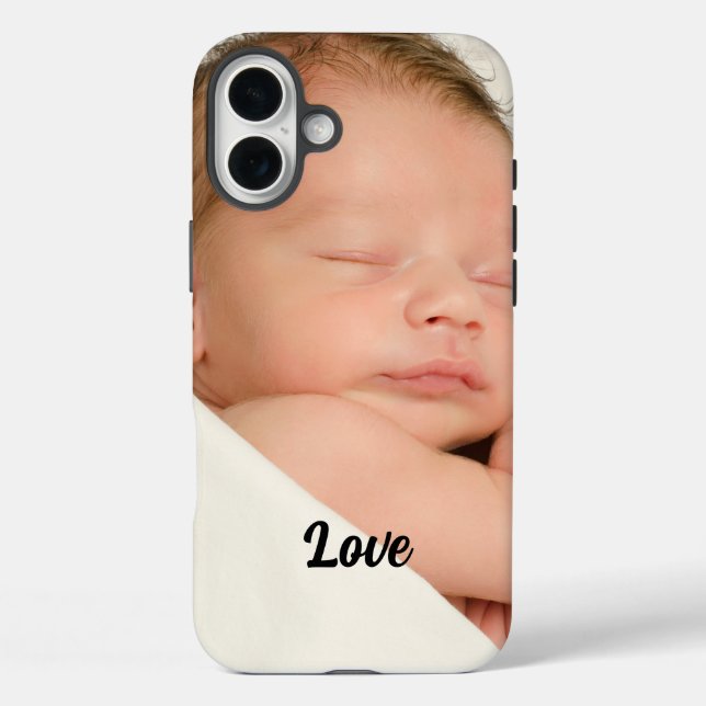 Photo Name and Memories iPhone / iPad case (Back)