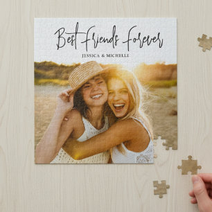 Photo Name Best Friends Jigsaw Puzzle