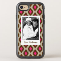 Photo & Name Modern ikat pattern