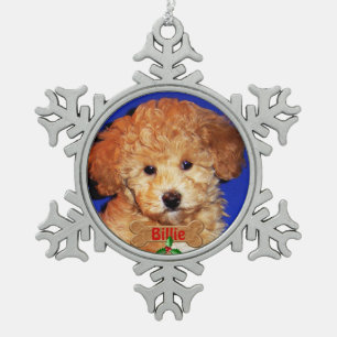 PHOTO & NAME Personalized Dog Ornaments Christmas