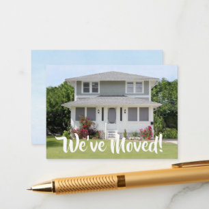Photo New Address Announcement Enclosure Card