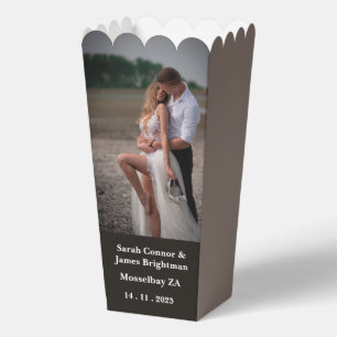 Photo Newlywed Wedding Thank You Favour Boxes