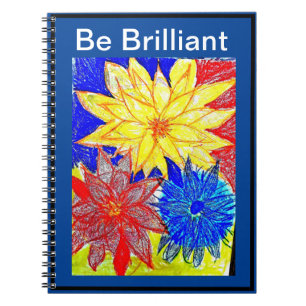 Photo Notebook Be Brilliant