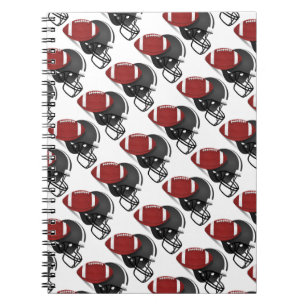 Photo Notebook/Football and Helmet Notebook
