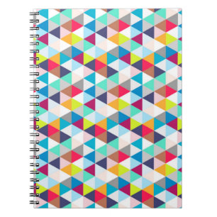 Photo Notebook/Geometrical triangle Shapes Notebook