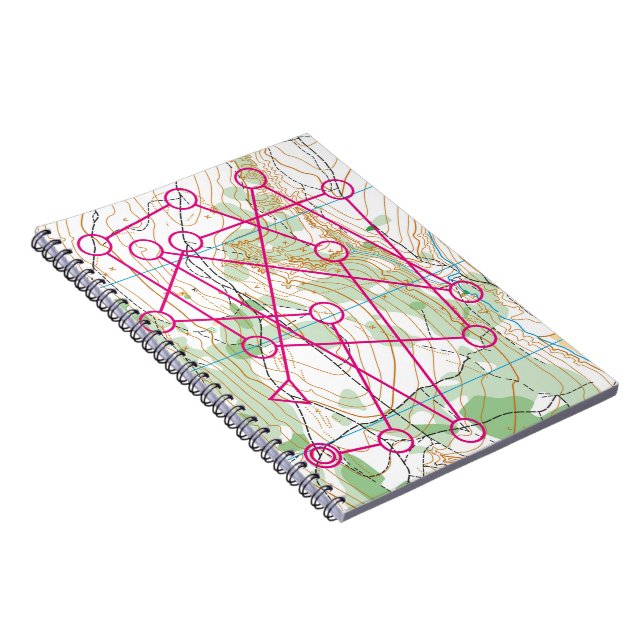 Photo notebook - Orienteering course (Right Side)