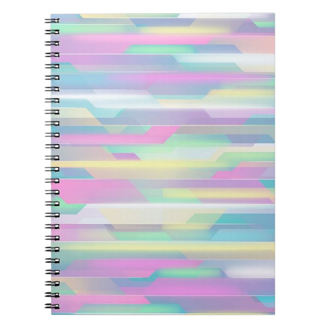 Photo Notebook/Pastel Abstract Notebook (Front)