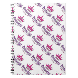 Photo Notebook/Princess with Crown Notebook