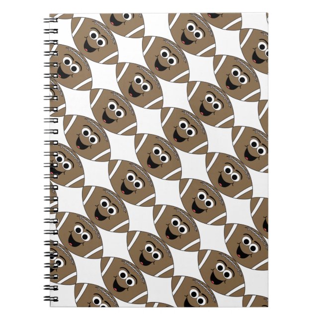 Photo Notebook/Smiling Football Notebook (Front)