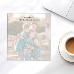 Photo Notepad, Full Photo | Faded Notepad<br><div class="desc">Add your favourite photo, in colour or black and white. The automatic filter will create a faded look, making the notepad easy to write on while still allowing the picture the peek through. Personalize it any way you want. Use the template form to add your personalization or the customize it...</div>