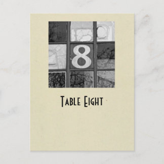 Photo number 8 table card