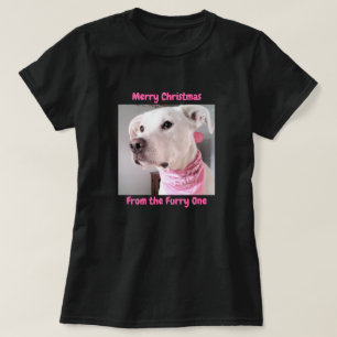 Photo of a Cute Puppy Dog With Soulful Eyes Black T-Shirt