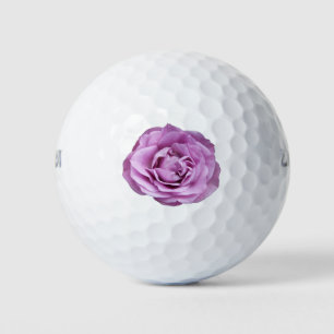 Photo of a lavender coloured rose golf balls