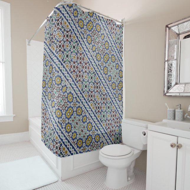 photo of beautiful Moroccan mosaic tiles (In Situ)