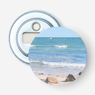 Photo of Blue Atlantic Ocean Celebration Party Bottle Opener
