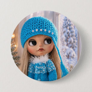 Photo of Blythe doll 3 Inch Round Button
