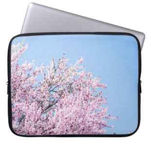 PHOTO OF CHERRY BLOSSOM TREE LAPTOP SLEEVE