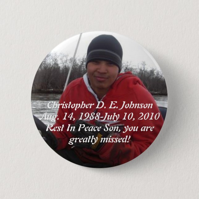 Photo of Chrisj 2 Inch Round Button (Front)