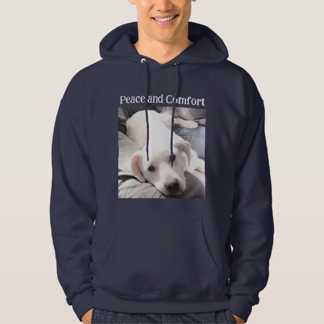 Photo of Cute Labrador Retriever Christmas Hoodie (Front)