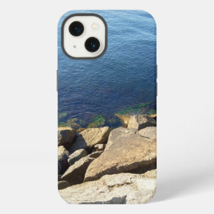 Photo of Deep Blue Atlantic Ocean Rocky Cliff iPhone 13 Case