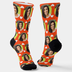 Photo of Girlfriend For Boyfriend Sporty Orange Socks