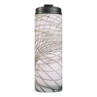 Photo of grey net thermal tumbler