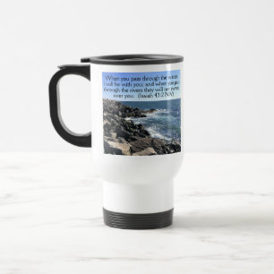  Photo of Ocean God's Faithfulness Bible Verse Travel Mug