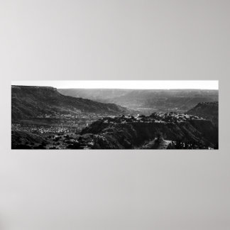 Photo of Palo Duro canyon in Texas Poster
