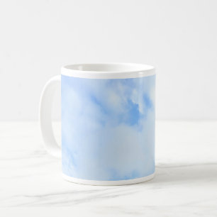 Photo of Peaceful Light Blue Sky Coffee Mug