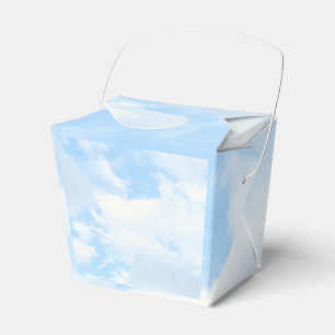 Photo of Peaceful Light Blue Sky Minimalist Favor Box