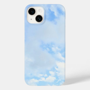 Photo of Peaceful Light Blue Sky Simple Case-Mate iPhone 14 Case