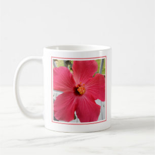 Photo of Pink Hibiscus Flower Bible Verse Daughter Coffee Mug