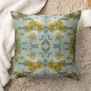Photo of Real Aspen Tree Bark - Natural Amulet Throw Pillow
