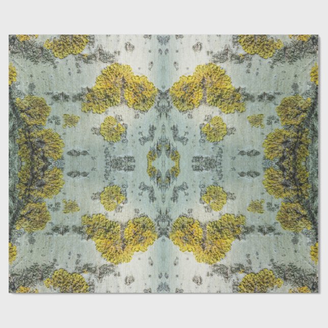 Photo of Real Aspen Tree Bark - Natural Amulet  Wrapping Paper (Flat)