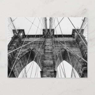 Photo of the Brooklyn Bridge in NYC Postcard