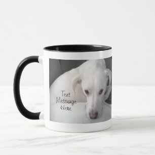 Photo of Unique White Labrador Retriever Mix Dog Mug