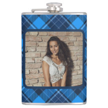 Photo Of Your Choice On Vinyl Wrapped Flask