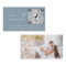 Photo Online RSVP QR Code Dusty Blue Wedding