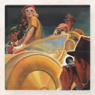 Photo Opportunity Glass Coaster