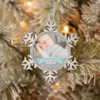 Photo Ornament | Baby Boy First Christmas