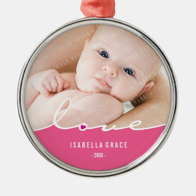 PHOTO ORNAMENT :: love divide 1 (Front)