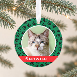Photo Ornament Personalized Cat Pet