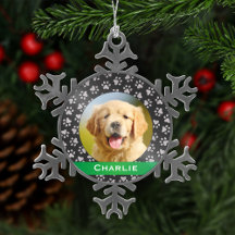 Photo Ornament | Personalized Dog Pet